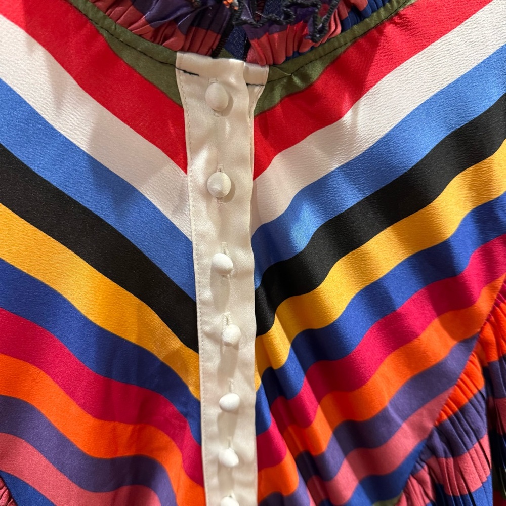 NWT Elliatt Sodality Multicolor Striped Dress - Picture 10 of 10